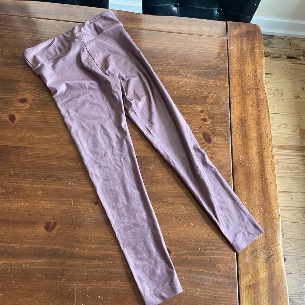 Koral Lustrous High Rise Leggings Eggplant